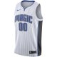 Men's Orlando Magic Nike White 2020/21 Swingman Custom Jersey - Association Edition