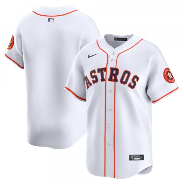 Men's Houston Astros Yainer Diaz Nike White Home Limited Player Jersey